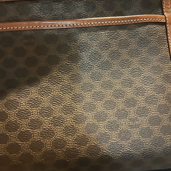 Celine vintage clutch/strap for a wristlet height 7 length 10 across the bottom - Picture 8 of 16